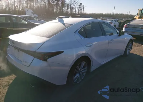 2021 Lexus Is 300 из США, поврежденный, VIN JTHCA1D27M5114130